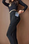 LODE LEGGING - BLACK